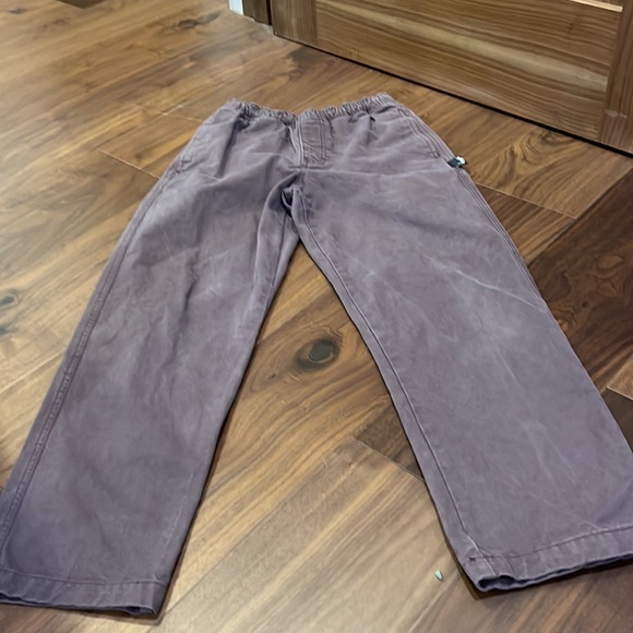 Stussy BEACH PANT BRUSHED COTTON - XS Wine color - Unisex - Picture 2 of 8